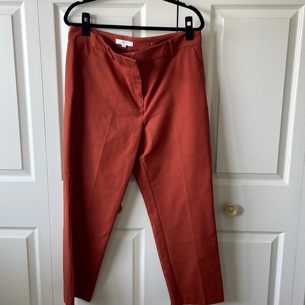 NWT Loft “The Perfect Straight” pants